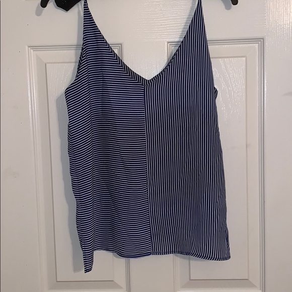 Striped Nordstrom v neck tank - Picture 2 of 2